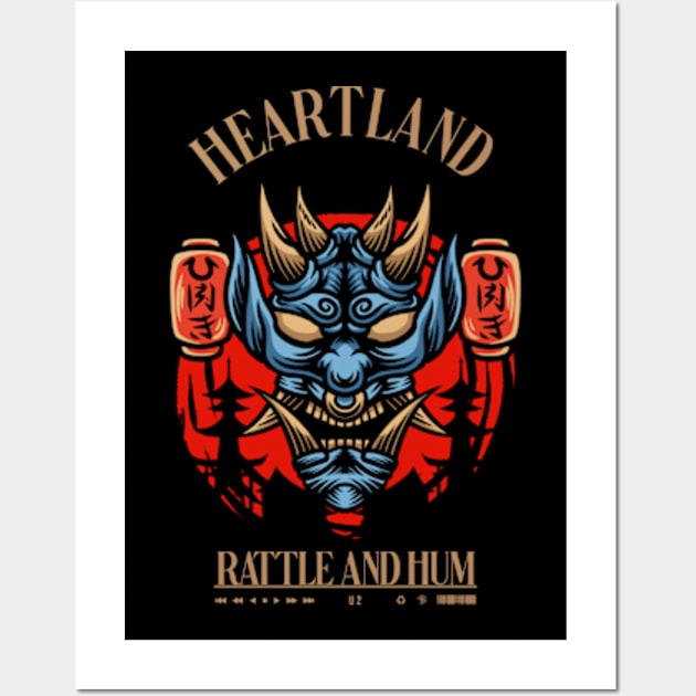 Heartland Rattle and Hum Wall Art by Rooscsbresundae